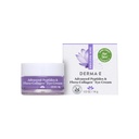 Derma E Zaawansowane Peptydy i Wegan Kwiat-Kolagen Eye Cream - Podwójne działanie Collagen Eye Cream z Peptide Complex - Firming & Hydrating Under Eye Treatment - Wszystkie naturalne krem nawilżający, 0.5oz