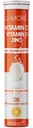 U-MORE Vitamin C 1000mg & Zinc + Vitamin D, 20 Effervescent Tablets, Orange Flavor, Immune Support Supplement, Fast Dissolving, Boosts Immune System, Supports Healthy Skin, Hair, and Nails