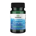 Swanson Luteolin Complex w / Rutin - Suplement do Wspomagania Mózgu Promowanie Pamięci, Nastrojów i Zdrowia Kognitywnego - Naturalna formuła, aby pomóc utrzymać system nerwowy - (30 Kapsułki wegetariańskie)