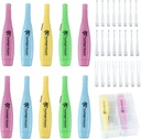12 Kawałki Uszy Wax narzędzie do usuwania z diodą LED do czyszczenia Wosk wielokrotnego użytku Pick Tweezer Ear Cleaner dla dorosłych i dzieci Uszy opieki zdrowotnej