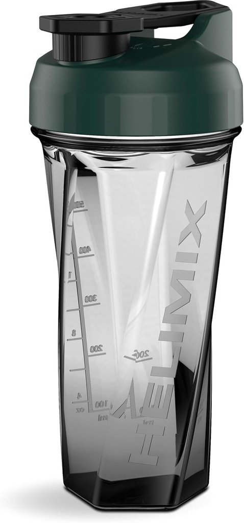 HELIMIX 2.0 Blender Blender Butelka shaker trzyma się do 28oz 124; No Blending Ball lub Whisk Between 124; USA Made 124; Przenośne pre Workout Serwatka Protein Shaker Cup 124; Mixes Cocktails Smoothies Shakes Shakes 124; Top Rack Safe