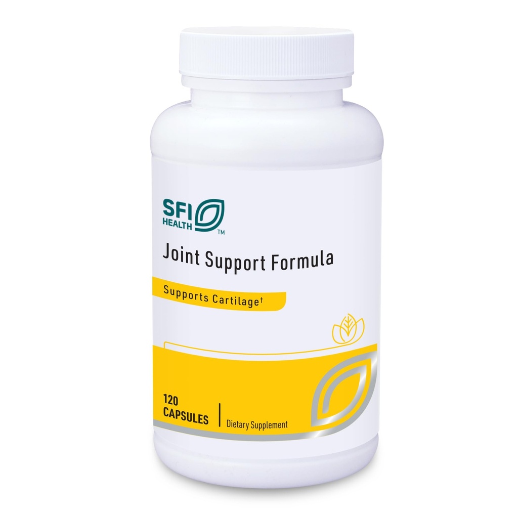 Klaire Labs SFI Joint Support Formula - Joint Recovery & Cartilage Production Blend with Hydrolyzed Collagen, Chondroitin & Hyaluronic Acid (120 kapsułki)