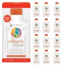 Yoytheory Collagen Liquid - 5,000 mg - dla wzrostu włosów, skóry i paznokci * - Pomaga Joint, Bone & Muscle Health * - z Amino Acids - Berry Flavor - 12 Jednorazowych pakietów (12- Day Supply)