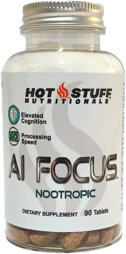 AI Focus - 90 tabletek. Potężny nootrop dla wzmocnionej ostrości, funkcji kognitywnej i mentalnej staminy.