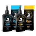Bossman Beard Oil Jelly Kit (2 zapachy) - Beard Growth Softener, Nawilżacz żel z naturalnych składników - Beard Growing Product (Magic & Gold Scents)
