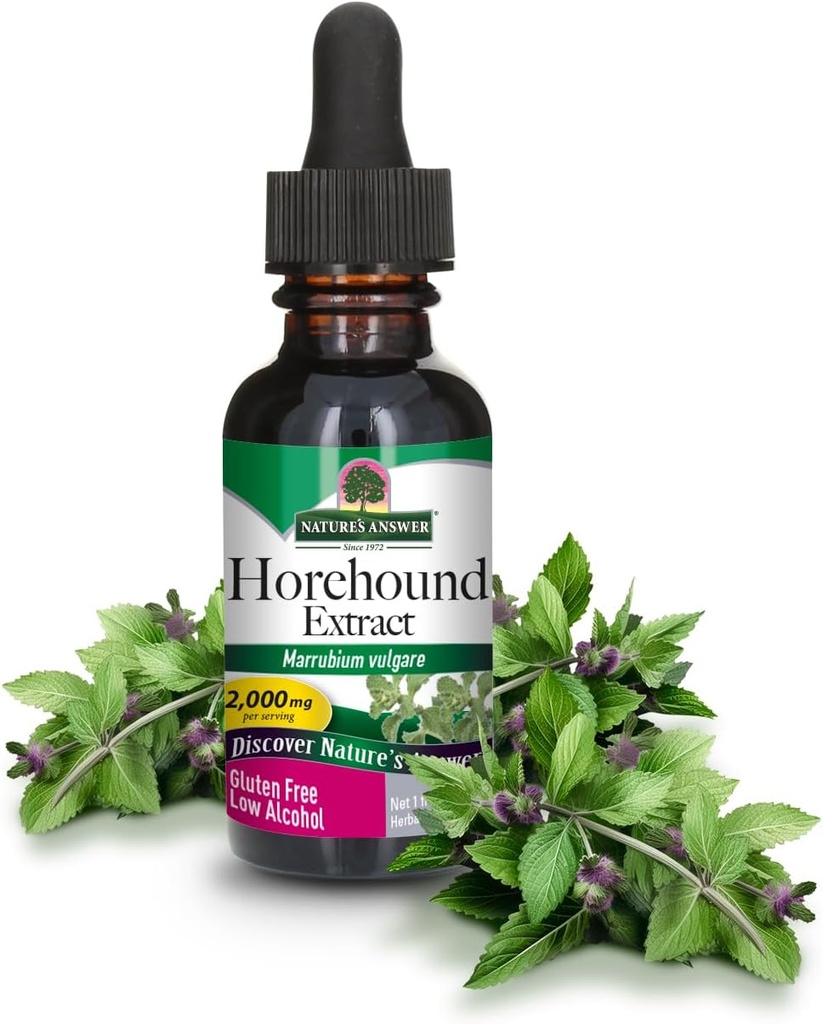 Nature 's Response Horehound z organicznym alkoholem, 1- Fluid unce
