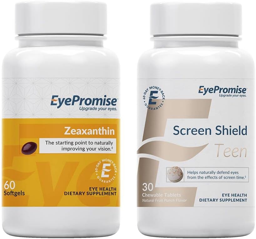 EyePromise Zeaksantyna Witamina do oczu i ekranowa tarcza nastolatek Witamina do żucia