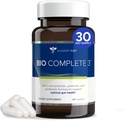 Gundry MD ® Bio Complete 3, 3- in-1 Probiotyki dla Gut Health, Probiotyczne suplementy do trawienia, Suplement wspomagający wzdęcia, Gaz, Pożądania żywności, Poziomy energii, Skóra i Focus, 30 Day Supply
