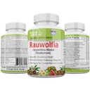 Rauwolfia Serpentina Blend (Snakeroot), 1000mg na jeden Serving - Organic Herbal Supplement - Ayurvedic Herb & Natural Remedy -Wspomaga Circulative Health, Cardival Health Aid - 60 Ct.