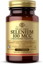 Solgar Year-Free Selenium 100 µg - 100 Tablets - Wspiera przeciwutleniacz i system immunologiczny Zdrowie - Non-GMO, Gluten Free, Dairy Free, Kosher - 100 Sługi