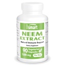 Supersmart - Neem Extract 1500mg per Day - Azadirachta Indica Leaf Oil Extract - Neem Supplement Supplement Detergent 124; Non- GMO & Gluten Free - 90 Kapsułki wegetariańskie