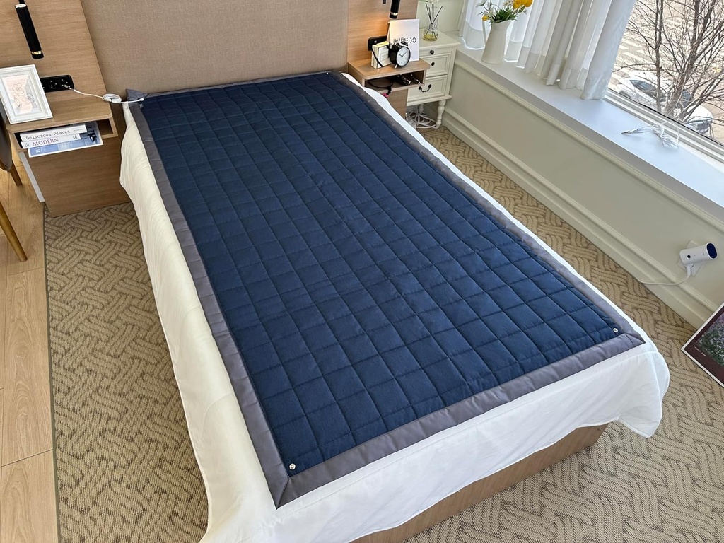 Uziemienie królowej Mat- Stal nierdzewna Fabric, 59x79 cali (Marynarka)