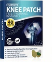 Odporność na ból kolanowy Łata 40 Count- for Knee, Neck, Shoulder, Back and Bone- on- Bone Hot Patch, 8 Hours of Long- Lasting Joint Pain Relief