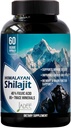 5000mg kapsułki himalajskie Shilajit dla mężczyzn i kobiet - 40% kwasu Fulvic + 85 + Minerały śladowe