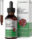 Horbäach Reishi Mushroom Extract Tincture Oz 124; 2 Fl Oz 124; płynne krople 124; Ganoderma Lucidum 124; wegetarianin, Alkohol wolny 124; Non- GMO, Gluten