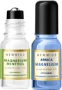 Magnezu Cooling Blend Roll On Pack of 2 - Perfect Selfcare prezent na urodziny Boże Narodzenie lub Stocking Stuffers
