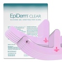 Epi- Derm Mastopexy Anchor Shape Silicone Tape - Anchor Design Tailrored for Breast Reduction Recovery - Pomaga gładkie i wyblakłe Blizny - Premium- Stopień silikonowy, wielokrotnego użytku i zmywalne - Jasne, 5- Pary