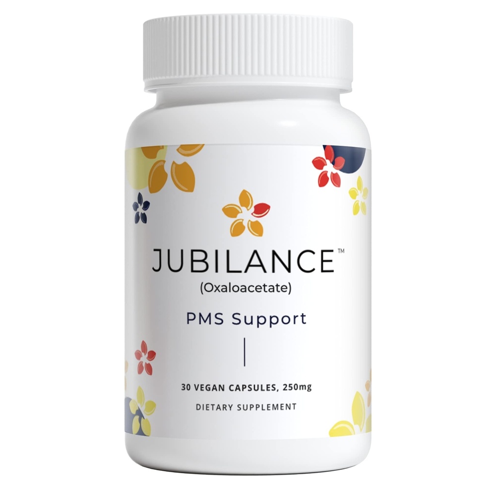 Jubilance PMS Support - Oksalooctan PMS Relief Witamina dla kobiet (Nowy wygląd, Ta sama Formuła Proven Klinicznie)