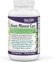 Vital Earth Minerals Humic Minerals kapsułki - 70 + Ślady Minerałów z naturalnie występującym kwasem Fulvic, Alkalizujący suplement mineralny do detox, Gut Health, Wellness, 120 Hrabia