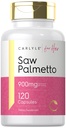 Carlyle Saw Palmetto dla kobiet 900mg Xiv 124; 120 Kapsułek Xiv 124; Full Spectrum Extract Supplement Xiv 124; Non- GMO, Gluten Free Supplement Xiv 124; dla niej
