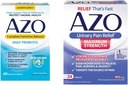 AZO Kompletna równowaga żeńska codzienne probiotyki dla kobiet, Klinicznie udowodnione, aby pomóc chronić zdrowie pochwy i ból moczowy Ulgi maksymalnej mocy 124; Szybkie złagodzenie bólu UTI, Burning & Pilny