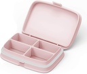Slim Pill Case - Przenośny Pill Organizer z usuwalnymi komponami - Leakproof Pill Holder for Daily Medication
