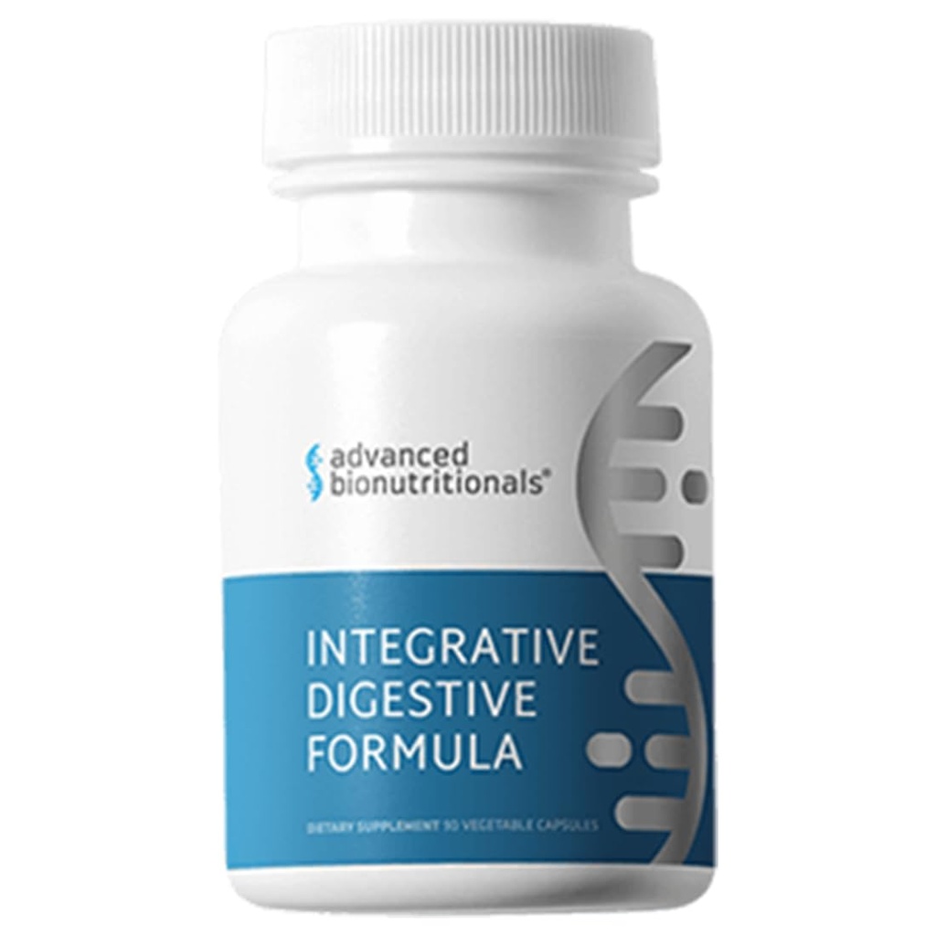 Zaawansowane Bionutritionals - Interaktywna formuła pokarmowa, Wsparcie zdrowej trawienia z Ginger Root, Natural Degestive Relief for Heartburn, Bloating, Zaparcia, Biegunka, Nie GMO (60 Tabletki)