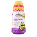 Syrop dla dzieci Zarbee 's Daytime Honey Cough Syrop + Immune dla dzieci 2 +, Syrop dla dzieci Cough z Soothing Dark Honey, Real Elderberry, Witamina D & Cynk, Narkotyk i Alkohol-Free, Mieszane Berry, 4 fl. oz