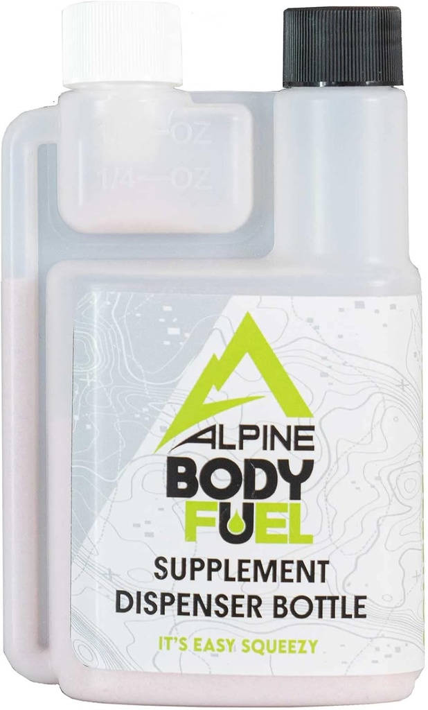 Alpine Innovations Body Fuel Dispenser | Focus + Energy | Great Tasting Supplement Made to Enhance Focus and Provide Energy Without The jitters. (Dispenser)