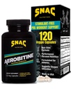 SNAC Aerobitine - Stymulant Free Pre- Workout Supplement for Maximum Endurance. Wzmacniacz tlenku azotu, poprawia przepływ krwi, zmniejsza zmęczenie i korzyści termogeniczne. kapsułki