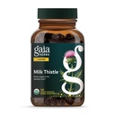 Gaia Herbs Ocieplenie Mleczne - Suplement do Wątroby i Czyste Wsparcie dla wspomagania utrzymania zdrowej czynności wątroby * - 120 Kapsułek Wegańskich (40-Day Supply)