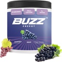 Poranne Buzz Energy w proszku napój winogronowy - Energy Boost Drink Mix - Bezcukrowa energia z przeciwutleniaczami - Rano Kickstart i Sports Nutrition Endurance Product