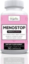 MenoStop - Gorące błyski i wsparcie menopauzy - Black Cohosh, Ashwagandha, Dong Quai, Mieszanka Prebiotyczna i Probiotyczna - 30- Day Supply