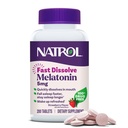 Natrol Melatonina 5 mg szybko rozpuszczalne tabletki, suplementy wsparcia snu dla dorosłych, Strawberry Flavor, 200 tabletek, do 200 Day Supply