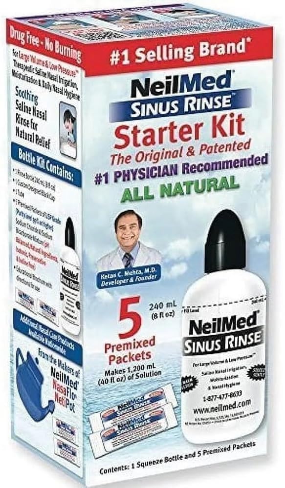 Zestaw startowy Neilmed Sinus Rinse (opakowanie po 2)