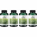 Swanson Premi- Turmeric & Black Pepper - przeciwutleniacz, trawienie i wspólne wsparcie - 90 Czapek Veg (4 opakowania)