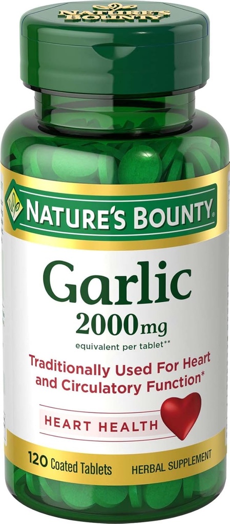 NBTY Gar Odrls 2000mg 24x120 TAB USA