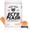 Worldwide Nutrition Bundle kompatybilny z Black Magic Supply Ecto Plasm - Sherbet Pop High Volume Pre- Trening - 20 Scoops Non Stim Pomp Pretension Powder Supplement z wielozadaniowymi klawiszami