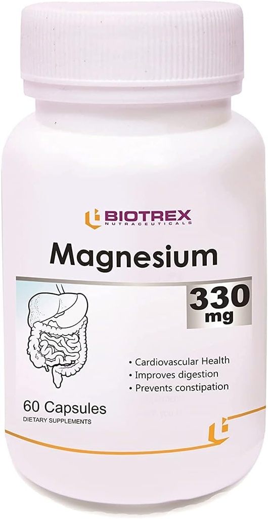 Panihari Biotrex Nutraceuticals Magnezu 330Mg kapsułki - 60