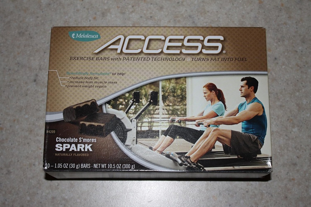Melaleuca Access Trening Bars- Chocolate S 'mores Spark