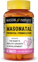 MASON NATURAL Masonatal Formulacja prenatalna - Prenatal & Poplotate Multivitamine dla kobiet do wspierania rozwoju dziecka, 100 Tabletki