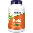 Teraz suplementy, Kelp 325 µg naturalnego jodu, wspomaga zdrowe czynności tarczycy *, Super Green, 250 kapsułki Veg