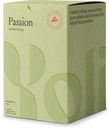 Yoli ® Passion Energy Drink Powder Mix - Natural Energy Drink Mix for Endurance and Stamina, 30 Pakiety - Truskawka Kiwi Flavor
