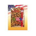 Hsu 's SKU 122- 4 gimnazjum 124; Medium Prong gimnazjum 124; Cultivated Wisconsin American Ginseng Direct from Ginseng Gardens gimnazjum 124; 4oz Box, gimnazjum