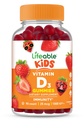 Żywe dzieci Witamina D Gummie Gummee 124; Witamina D3 1000iu Gummeje Great Tasting Witamina D3 Gummeje Gummee 124; Witamina D3 dla silnych zdrowych kości i wsparcia immunologicznego 124; Witamina D dla dzieci, chłopców, dziewcząt Gummee 124; 90 Gummei