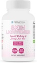 TerraForm Nutrition Skin Lightening Supplement, Glutathione 1000mg per Serving, Clears and Evens Skin Tones, Pomaga Clear Up Dark Spots i trądzik Blizny - 30 Sługi