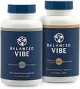 Balanced Vibe Men 's Bundle - Prostate and Muscle + Joint Herbal Supplement - Natural Support for Joint Wellness, Mobility, Promote Sleep, pomaga zmniejszyć częste oddawanie moczu i pilności - 90 Caps Ea
