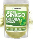 XPRS Nutra Organic Ginkgo Biloba Proszek - Gingko Biloba Suplementy do Cognition - Vegan Friendly Ginkoba Biloba Organic - Immunitet Wzmacnianie Ginkgo Biloba Proszek (8 oz)
