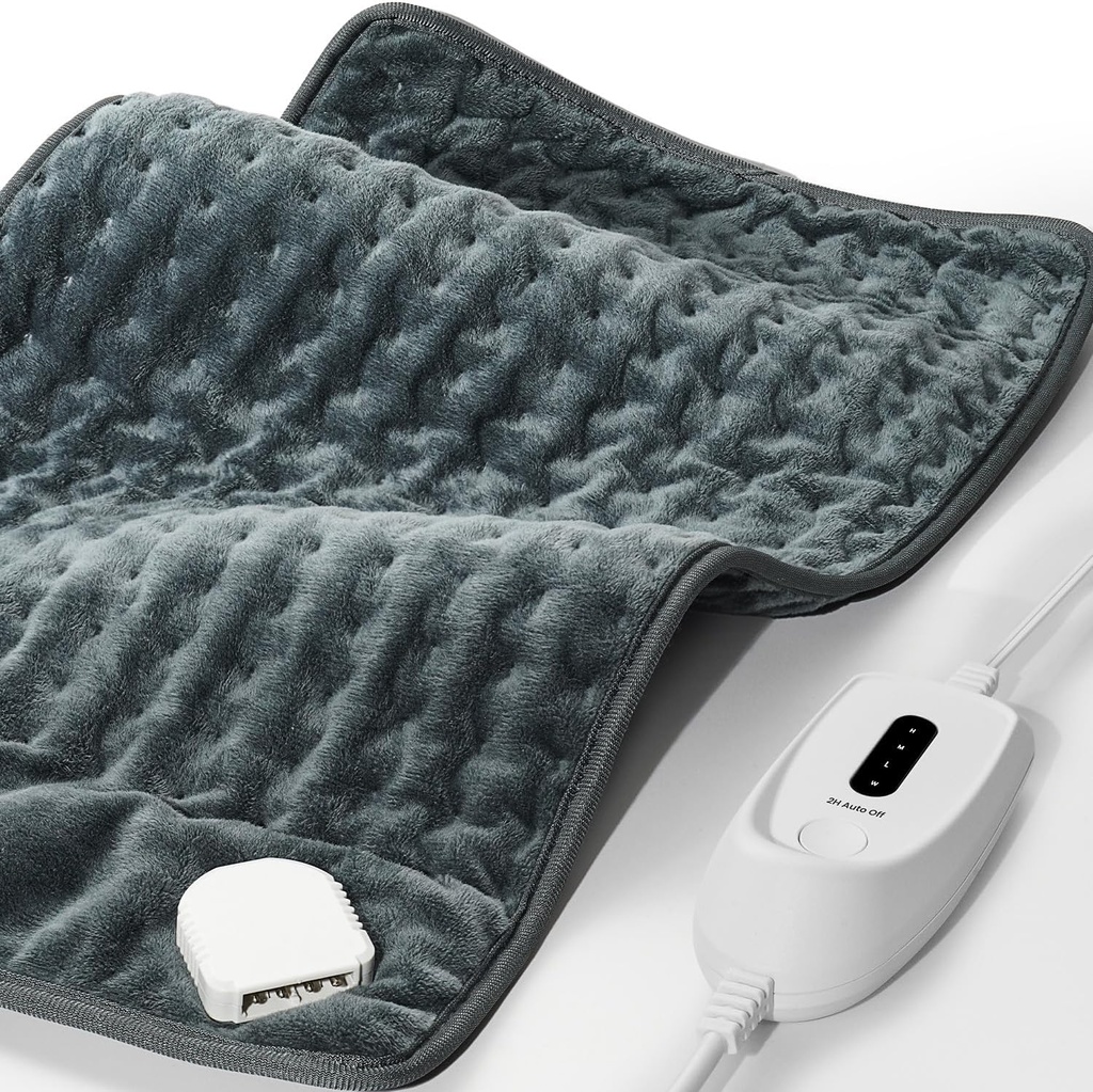 Ogrzewanie Pad na skurcze pleców i okresu, FSA HSA Kwalifikowalne, 12 "x 24" Duży elektryczny grzejny Pad na skurcze, ache mięśniowe, zapalenie stawów, Ramię, 2H Auto Wyłączony, Prasowalne maszyny, wilgotne i suche