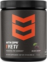 MTN OPS Yeti Wstępny trening proszku napój energetyczny z kreatrą, 200mg kofeina i BCAA z Beta Alanine, 30- serving Tub, Black Cherry
